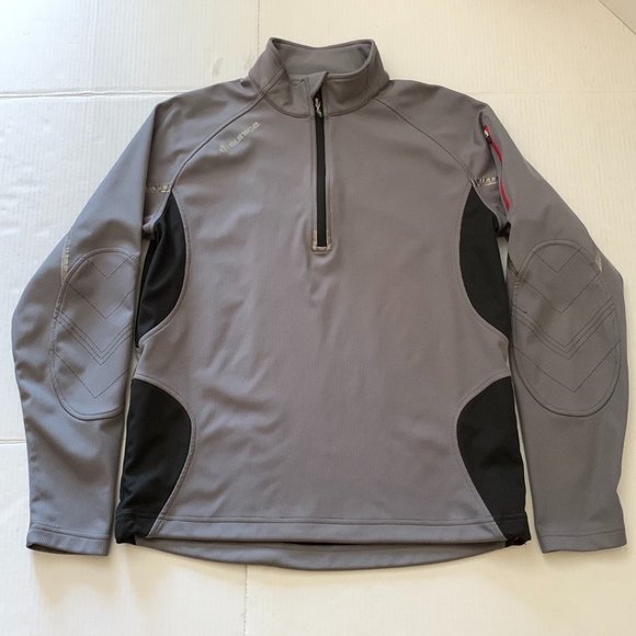 Sunice Winstopper Hurricane Mens Gray/Black 1/4 Zip Golf Pullover Jacket Sz Sm - Picture 1 of 11